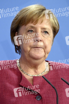 Pressekonferenz mit Angela Merkel zur Lage in Afghanistan in Berlin