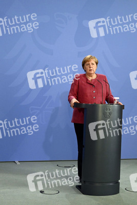 Pressekonferenz mit Angela Merkel zur Lage in Afghanistan in Berlin