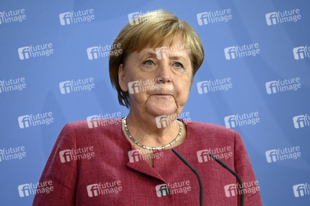 Pressekonferenz mit Angela Merkel zur Lage in Afghanistan in Berlin