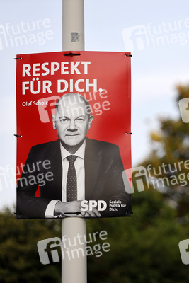 SPD-Waklplakat in Frechen