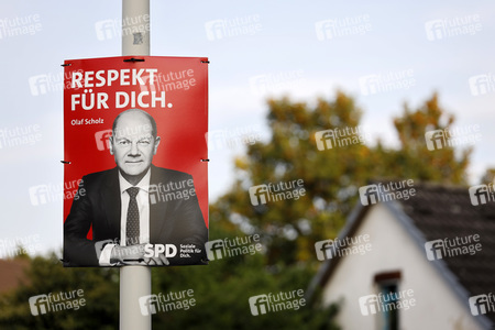 SPD-Waklplakat in Frechen