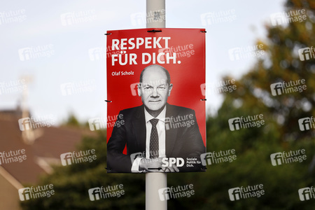SPD-Waklplakat in Frechen