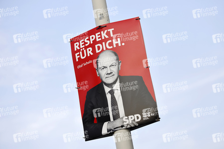 SPD-Waklplakat in Frechen
