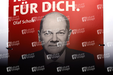 SPD-Waklplakat in Frechen