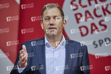 Präsentation der SPD Wahlwerbespots und Wahlplakate in Berlin