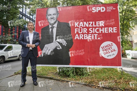 Präsentation der SPD Wahlwerbespots und Wahlplakate in Berlinrlin
