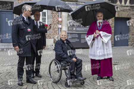 Ökumenischer Gottesdienst für die Opfer der Flutkatastrophe in Aachen