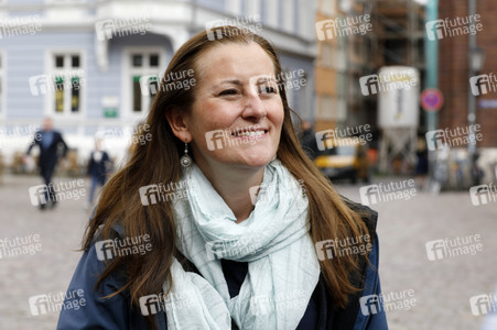 Wahlkampfveranstaltung Partei Die Linke in Stralsund