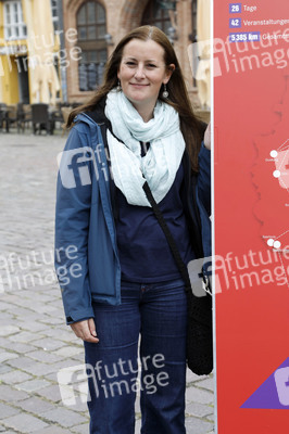 Wahlkampfveranstaltung Partei Die Linke in Stralsund