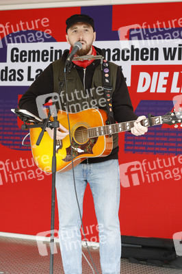 Wahlkampfveranstaltung Partei Die Linke in Stralsund