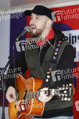 Wahlkampfveranstaltung Partei Die Linke in Stralsund