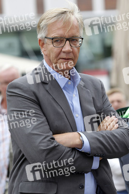 Wahlkampfveranstaltung Partei Die Linke in Stralsund