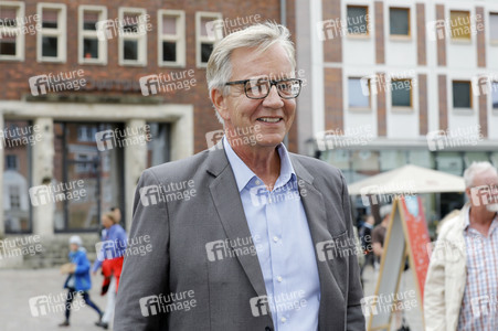 Wahlkampfveranstaltung Partei Die Linke in Stralsund