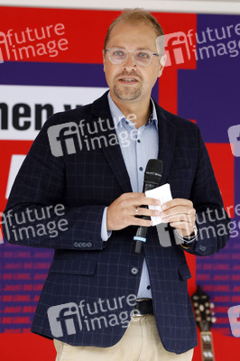 Wahlkampfveranstaltung Partei Die Linke in Stralsund