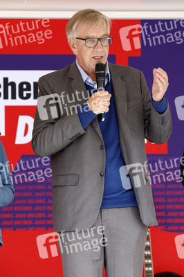 Wahlkampfveranstaltung Partei Die Linke in Stralsund