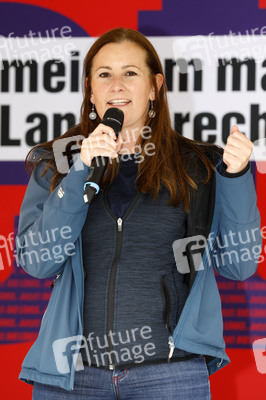 Wahlkampfveranstaltung Partei Die Linke in Stralsund