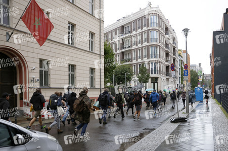 Demonstration von Kritikern der Corona-Maßnahmen in Berlin