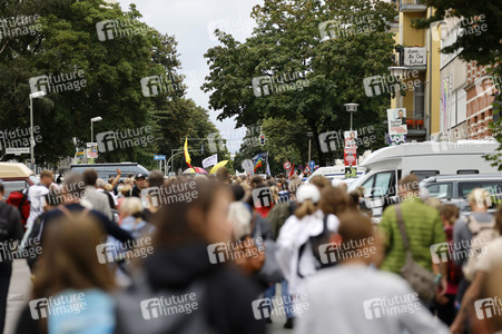 Demonstration von Kritikern der Corona-Maßnahmen in Berlin