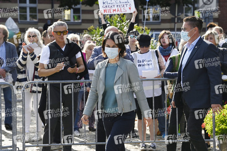 Wahlkampfveranstaltung der Grünen mit Annalena Baerbock in Potsdam