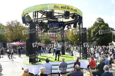 Wahlkampfveranstaltung der Grünen mit Annalena Baerbock in Potsdam