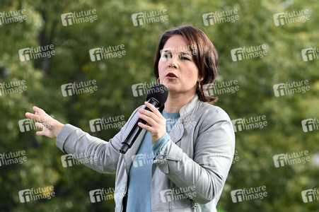 Wahlkampfveranstaltung der Grünen mit Annalena Baerbock in Potsdam