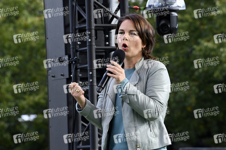 Wahlkampfveranstaltung der Grünen mit Annalena Baerbock in Potsdam