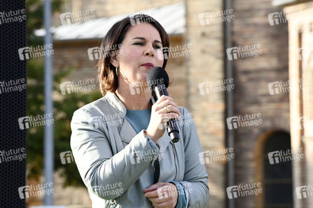Wahlkampfveranstaltung der Grünen mit Annalena Baerbock in Potsdam