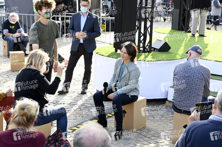 Wahlkampfveranstaltung der Grünen mit Annalena Baerbock in Potsdam