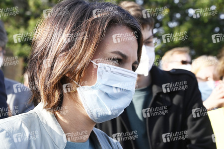 Wahlkampfveranstaltung der Grünen mit Annalena Baerbock in Potsdam
