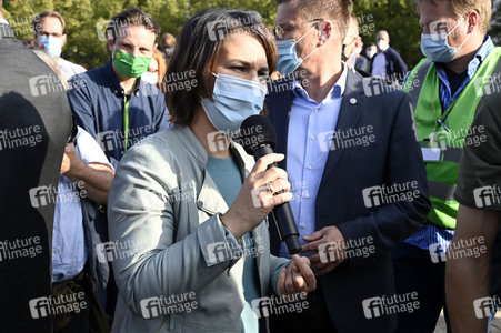 Wahlkampfveranstaltung der Grünen mit Annalena Baerbock in Potsdam