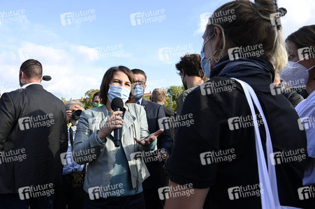 Wahlkampfveranstaltung der Grünen mit Annalena Baerbock in Potsdam