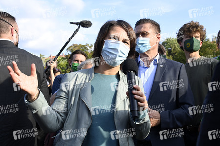 Wahlkampfveranstaltung der Grünen mit Annalena Baerbock in Potsdam