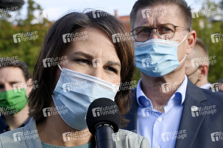 Wahlkampfveranstaltung der Grünen mit Annalena Baerbock in Potsdam