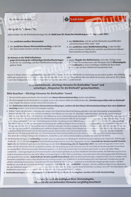 Symbolfoto Briefwahl