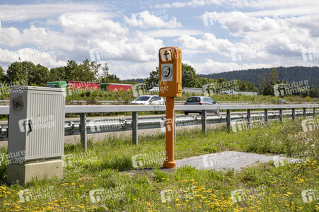 Symbolfoto Notrufsäule