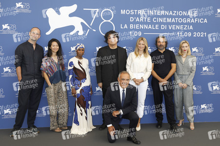 Photocall der Jury, Internationale Filmfestspiele von Venedig 2021