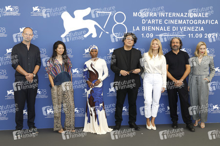 Photocall der Jury, Internationale Filmfestspiele von Venedig 2021