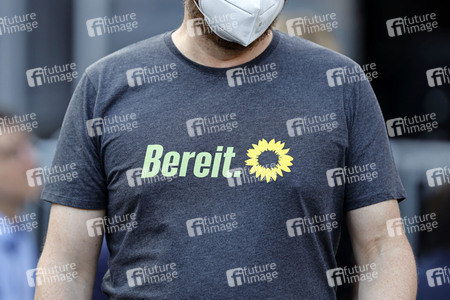 Bündnis 90/Die Grünen-Wahlkampfveranstaltung mit Annalena Baerbock in Köln