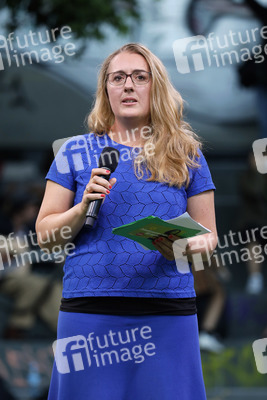 Bündnis 90/Die Grünen-Wahlkampfveranstaltung mit Annalena Baerbock in Köln