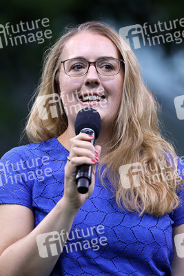 Bündnis 90/Die Grünen-Wahlkampfveranstaltung mit Annalena Baerbock in Köln
