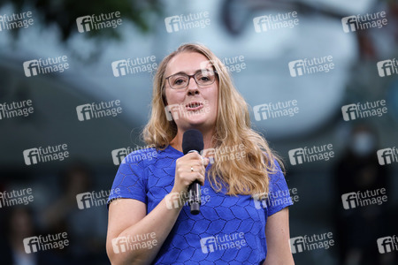 Bündnis 90/Die Grünen-Wahlkampfveranstaltung mit Annalena Baerbock in Köln