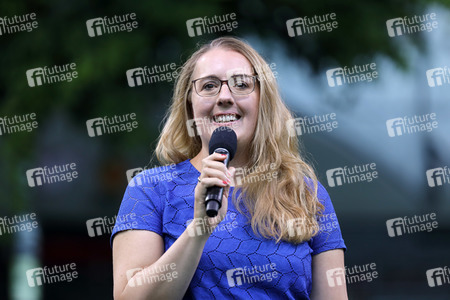 Bündnis 90/Die Grünen-Wahlkampfveranstaltung mit Annalena Baerbock in Köln