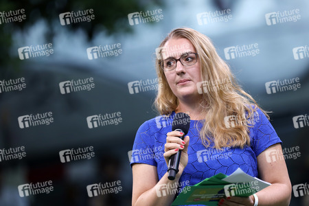 Bündnis 90/Die Grünen-Wahlkampfveranstaltung mit Annalena Baerbock in Köln
