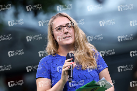 Bündnis 90/Die Grünen-Wahlkampfveranstaltung mit Annalena Baerbock in Köln