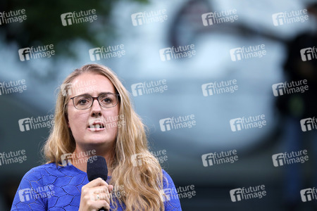 Bündnis 90/Die Grünen-Wahlkampfveranstaltung mit Annalena Baerbock in Köln
