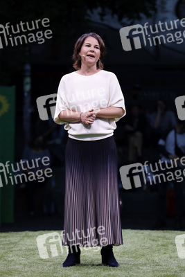 Bündnis 90/Die Grünen-Wahlkampfveranstaltung mit Annalena Baerbock in Köln