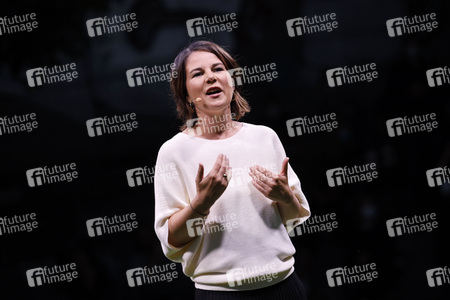 Bündnis 90/Die Grünen-Wahlkampfveranstaltung mit Annalena Baerbock in Köln