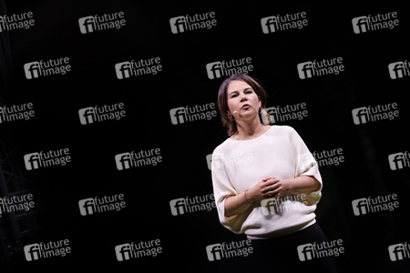Bündnis 90/Die Grünen-Wahlkampfveranstaltung mit Annalena Baerbock in Köln