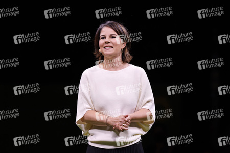 Bündnis 90/Die Grünen-Wahlkampfveranstaltung mit Annalena Baerbock in Köln