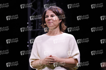 Bündnis 90/Die Grünen-Wahlkampfveranstaltung mit Annalena Baerbock in Köln